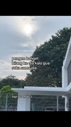 tapi gua malu