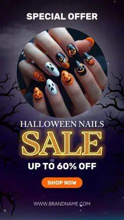 Halloween nails sale