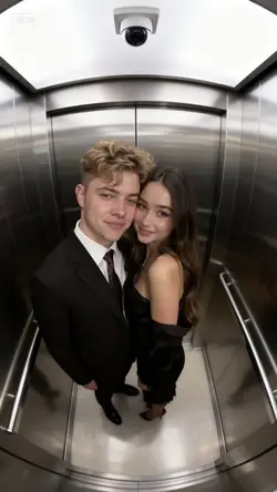 elevator group photo