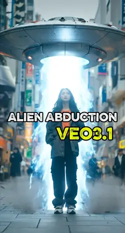Alien Abduction Veo3