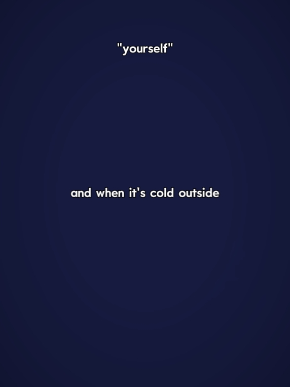 it's always warm