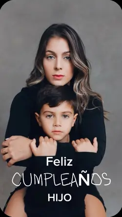 Feliz cumple hijo