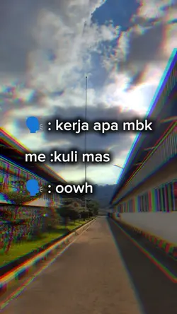 kerja apa mbk?