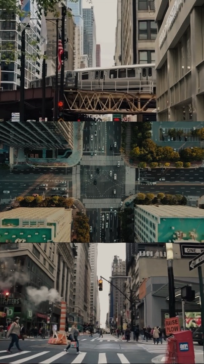 Vlog cinematográfico de la ciudad