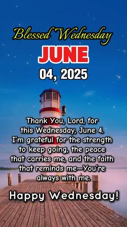 Wednesday, June 04 