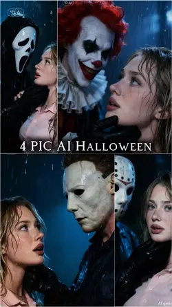 4 pic halloween