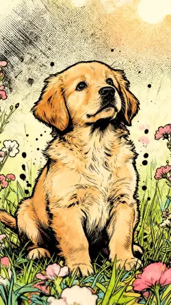 pet comic ink art