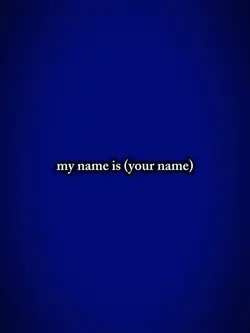 My name i