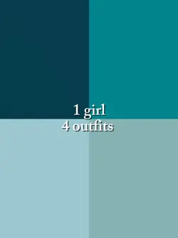 1 girl 4 outfit