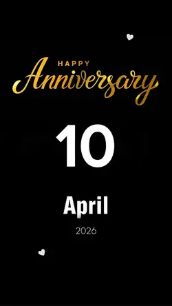 10 april anniversary