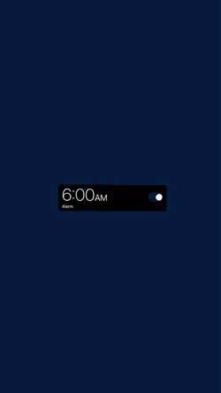 6:00 am alarm trend
