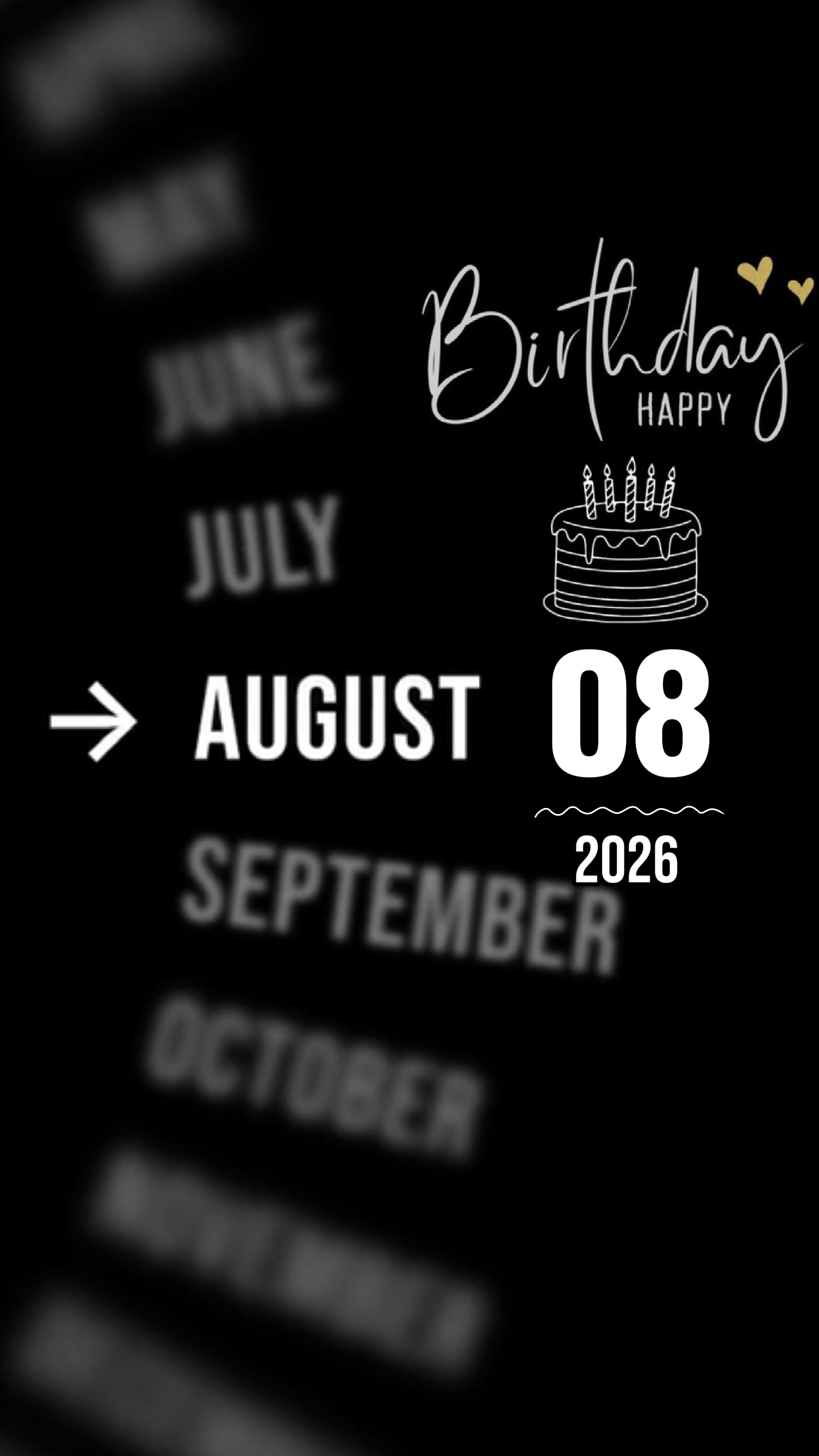 birthday 08 August