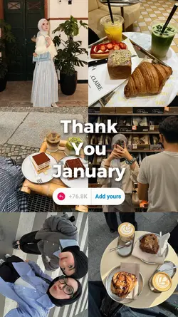 Thank you january