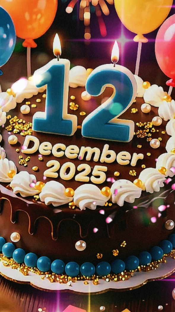 Birthday 12 dec 2025