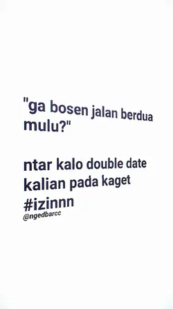 Ga bosen jalan