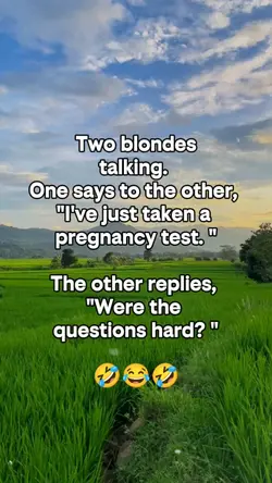 Two blondes talking