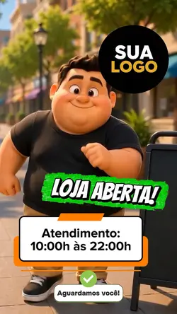Loja aberta