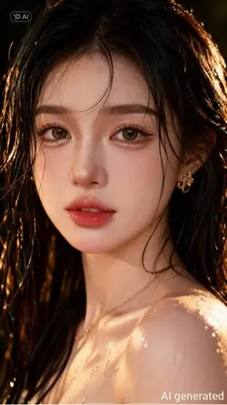 Chân dung tóc ướt