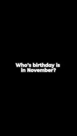 November birthday 