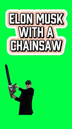 ELON MUSK CHAINSAW