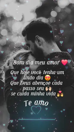 Bom dia meu amor 