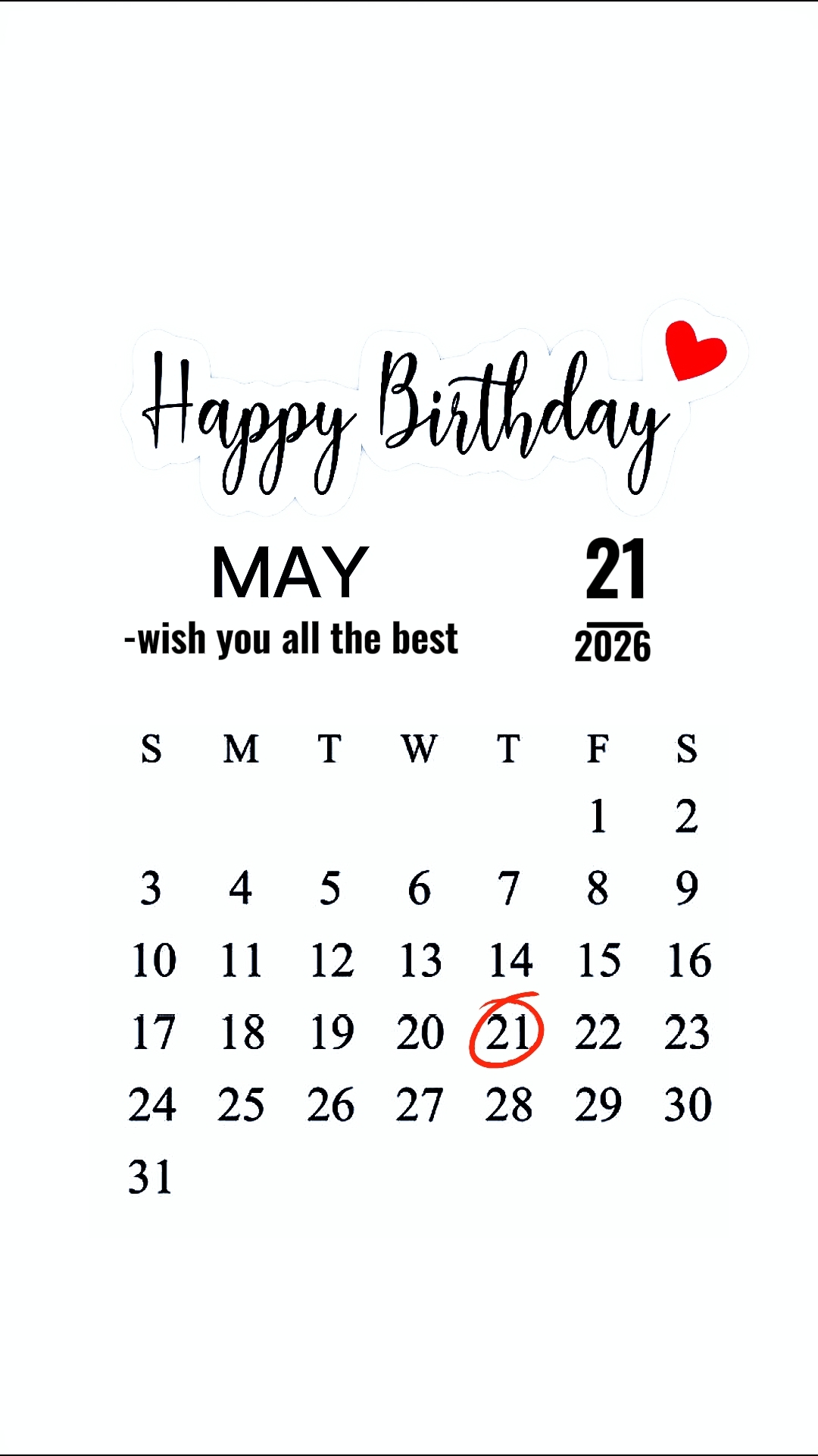birthday 21 may