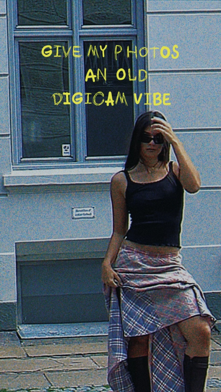 Old digicam vibe
