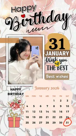 HBD 31 JANUARY 2026