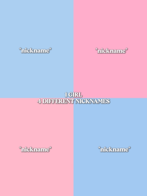 1 CHICA 4 DIFERENTES 