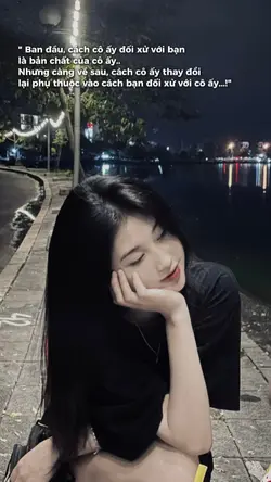 Ban đầu cách cô ấy đ