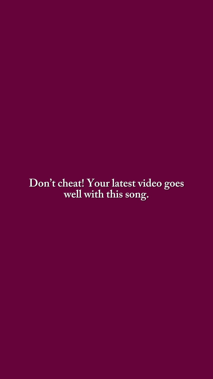 Ur latest video