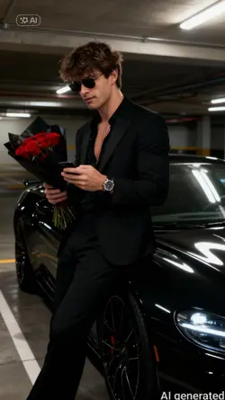 Black suit luxury
