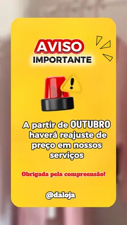 Aviso IMPORTANTE 