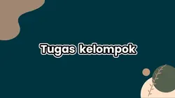 Tugas kelompok keren
