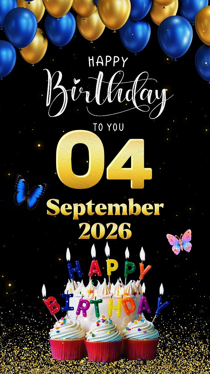 HBD 04 de septiembre de 2026