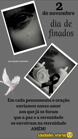 finados saudades 