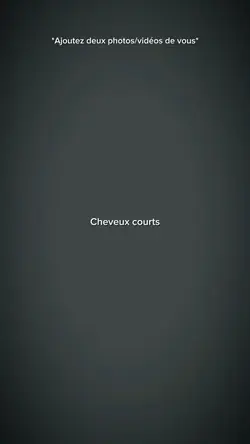 Cheveux courts, long