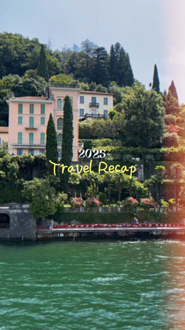 Travel Recap 2025 ⭐️