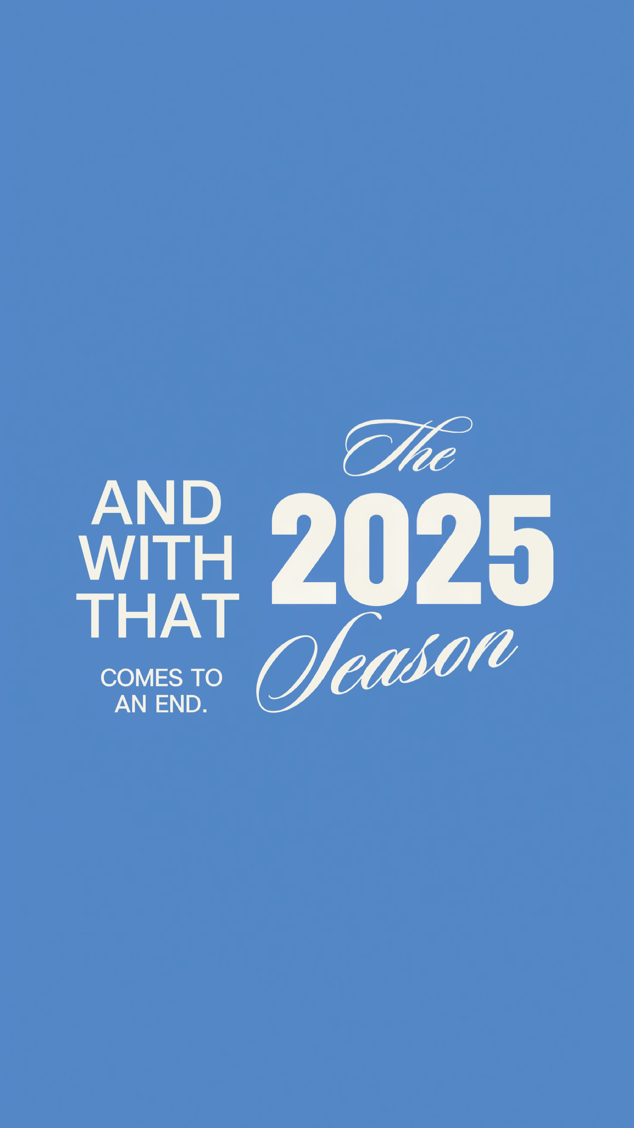 Récapitulatif 2025 