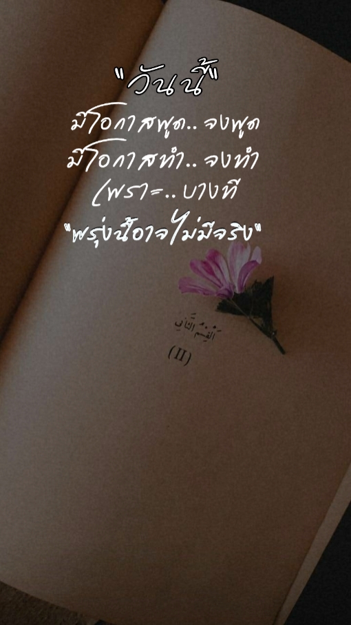 มีโอกาสพูด จงพูด