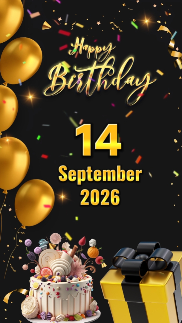 hbd 14 September 