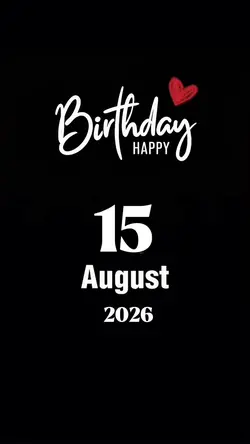 Hbd 15 August 2026