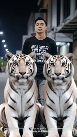 harimau putih kembar