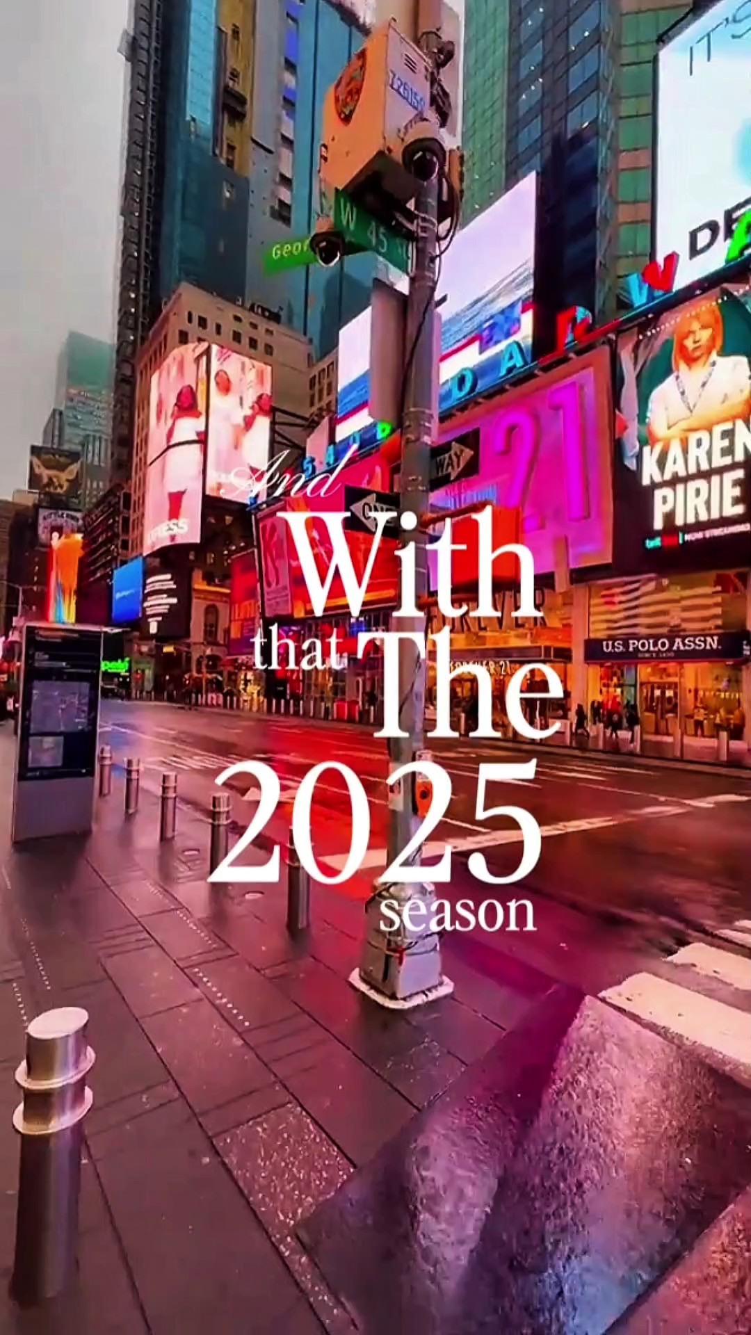 The 2025 season