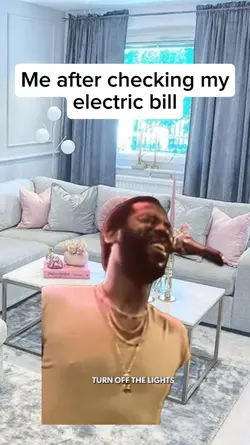 electric bill meme
