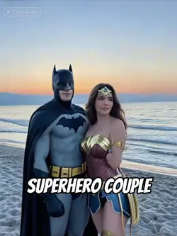 SUPERHERO COUPLE AI