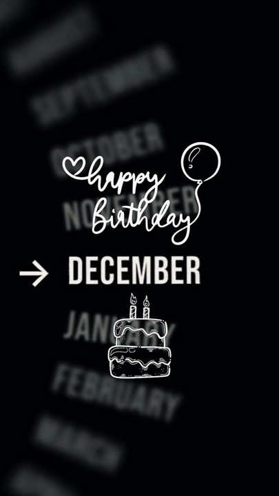 December Birthday