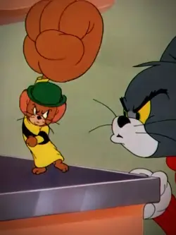 Jerry hit Tom