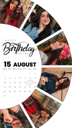 BIRTHDAY 15 AUGUST