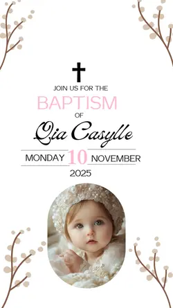 baptism invitation 